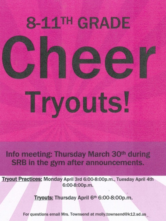 Cheer Tryouts Lennox School District