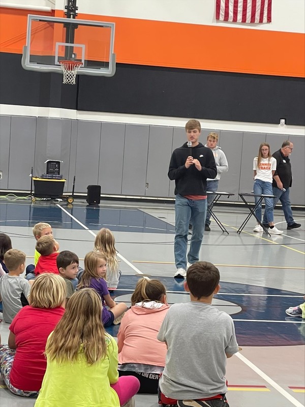 Character On Track Assembly Worthing Elementary