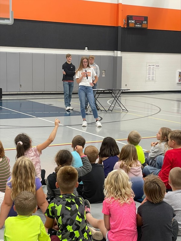 Character On Track Assembly Worthing Elementary