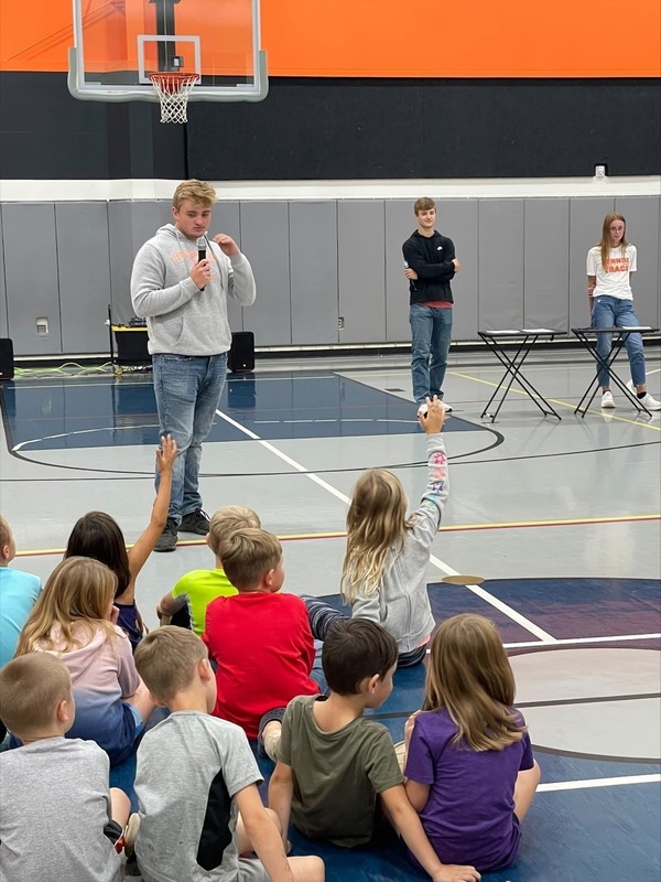 Character On Track Assembly Worthing Elementary